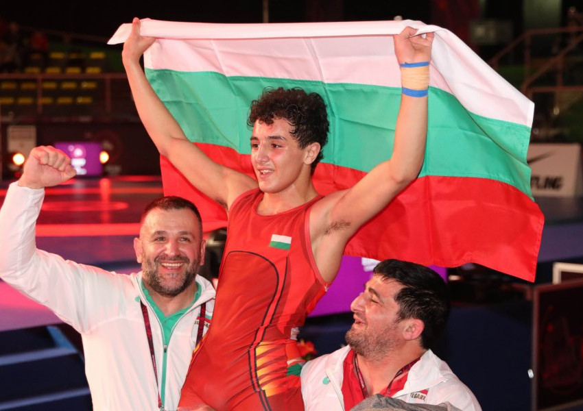 Борба: Едмонд Назарян спечели европейската титла за юноши в Рим