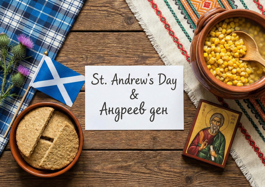 Честит St. Andrew's Day! Шотландия празнува своя национален празник, а ние – Андреевден