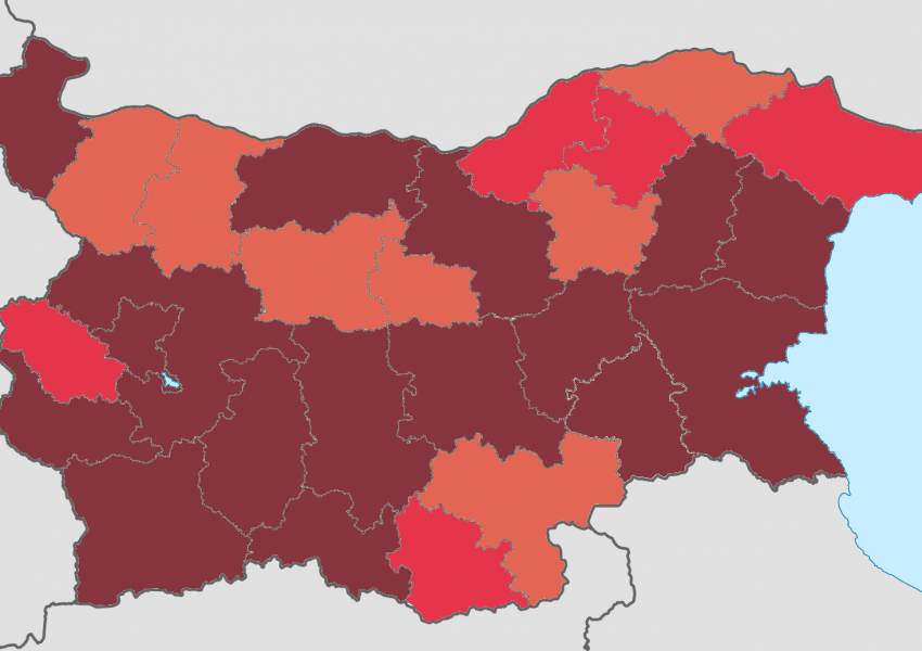 България: 10 починали и 603 новозаразени! 
