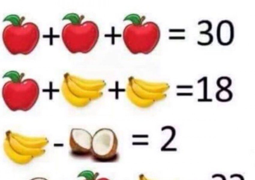 Можете ли да решите тази "плодова" задача?