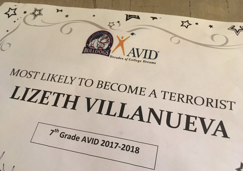 Учители от Тексас връчват награди "Потенциален терорист"