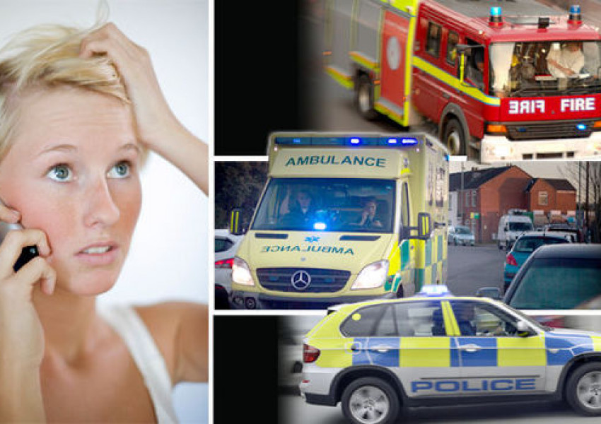 Как да се обадим на полиция, пожарна или бърза помощ във Великобритания ако не можем да говорим!