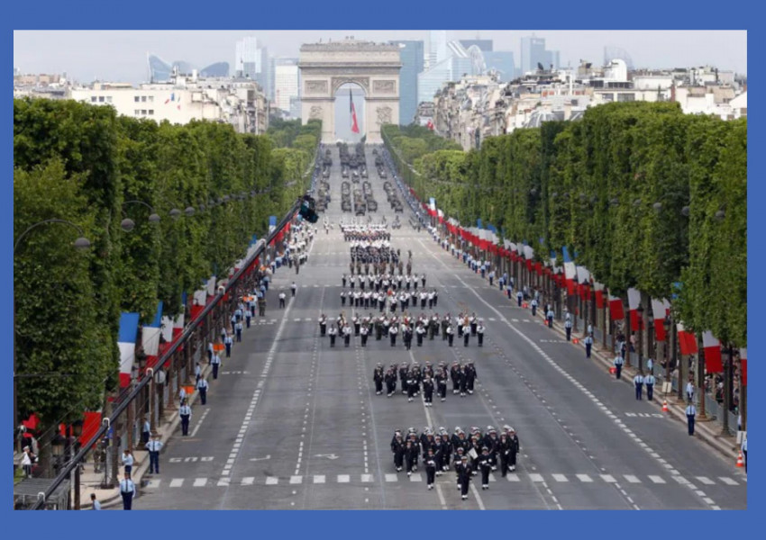 Франция днес ще отпразнува Деня на Бастилията с традиционен военен парад по булевард "Шанз Елизе" в Париж