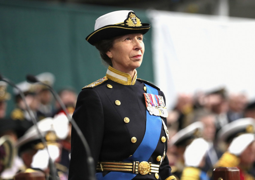 Принцеса Ан заменя Хари в Кралската морска пехота през Август