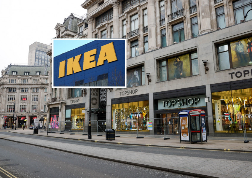 ''Ikea'' купи знаковия магазин на ''Top Shop'' намиращ се на Оксфорд Стрийт за £378 млн. паунда!