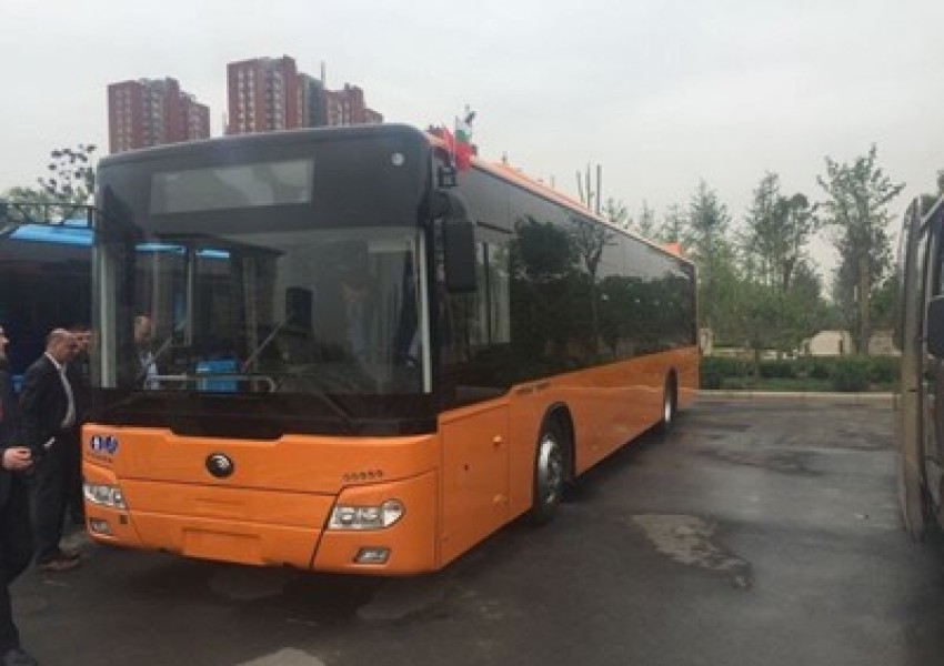 Новите автобуси в София с Wi-Fi 