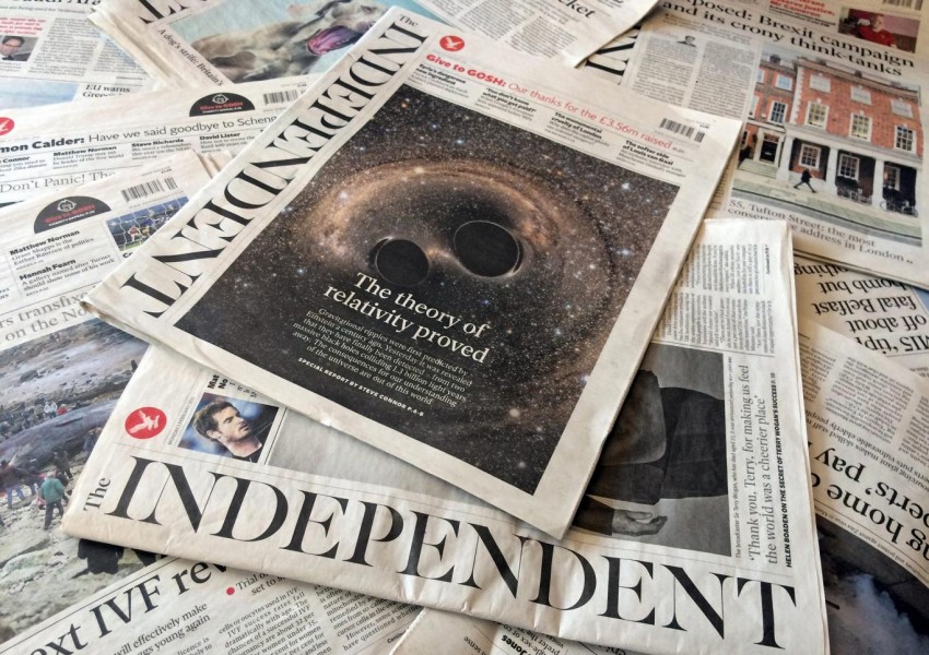 The Independent излезе за последен път на хартия (СНИМКА)