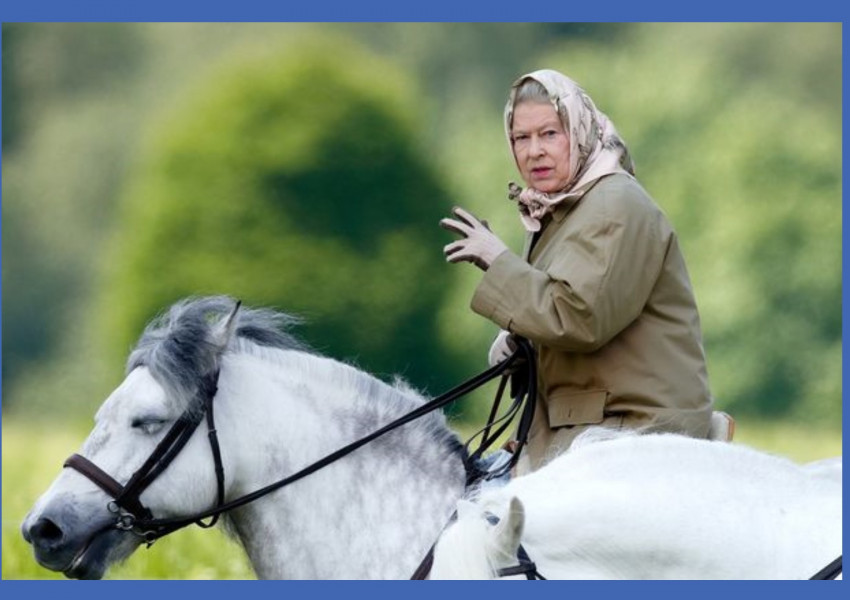 Уиндзор: Британската кралица отново бе видяна да язди кон