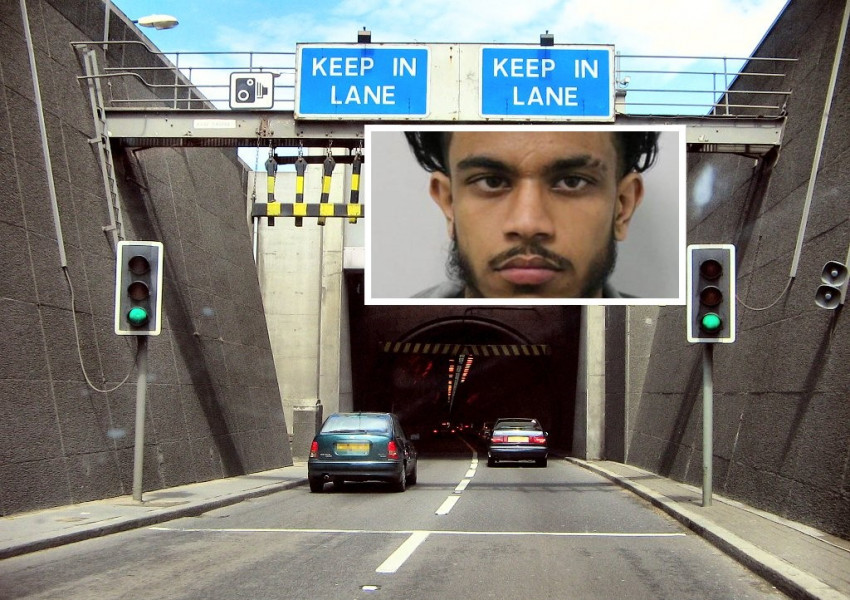 Лондонската полиция издирва мъж, който е шофирал в насрещното на тунела под Темза