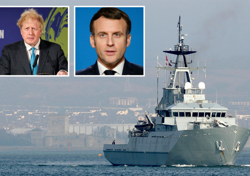 Морска Блокада: Франция също праща военни кораби към остров Джърси.