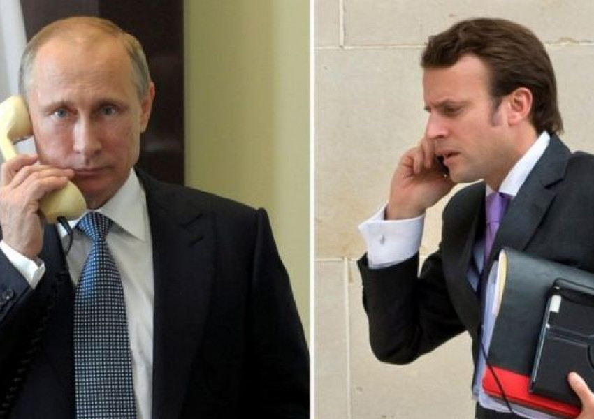 Путин и Макрон са на едно мнение относно бежанската криза на полската граница
