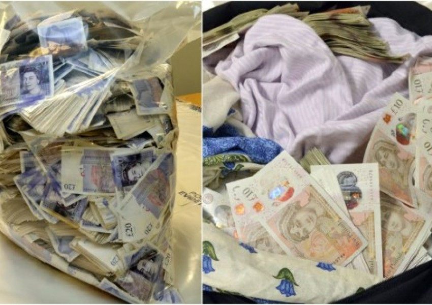 Откриха  £1,500,000 в багажа на пътник от летище "Станстед" за Дубай (СНИМКИ)