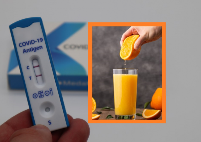 Ученици в Англия използват портокалов сок за да фалшифицират резултатите от ковид тестовете си. (ВИДЕО)