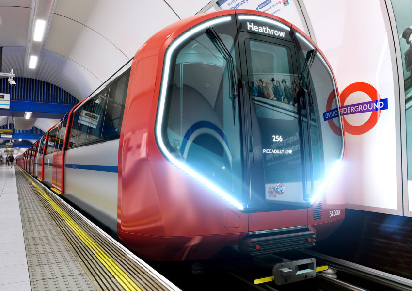 Новите мотриси за лондонското метро – вижте дизайна им!