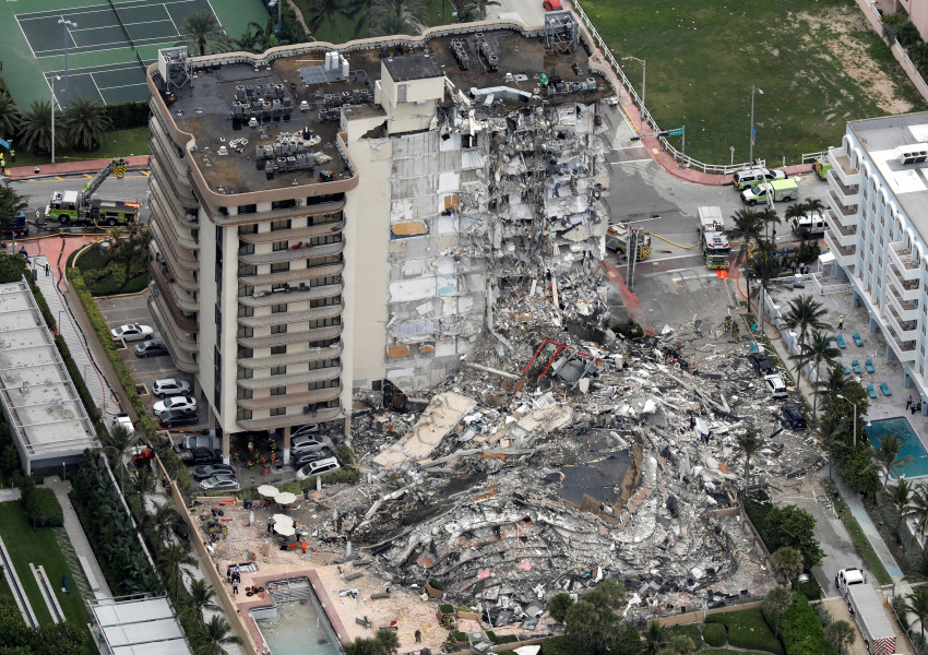 Израел изпраща военни специалисти за оказване на помощ във връзка с рухналата сграда в Маями. 