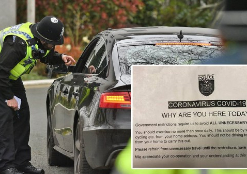 Великобритания: Полицията спира шофьорите и пита „защо си тук?“