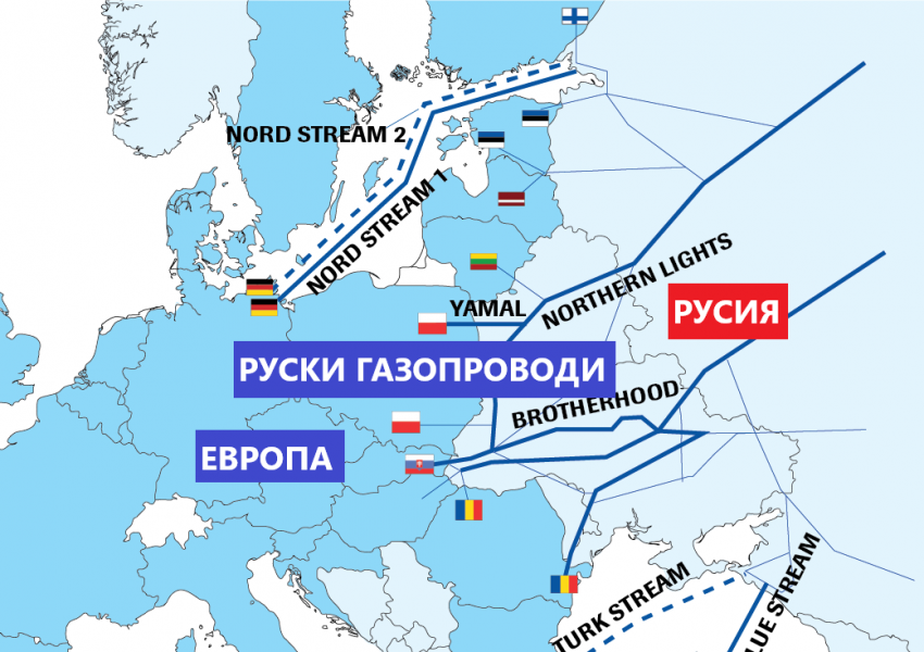 Спешни преговори Европейски съюз - Русия за закупуване на природен газ.
