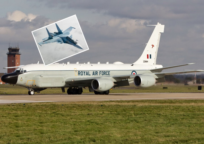 Британски разузнавателен самолет се е приближил до границите на Русия в района на Крим