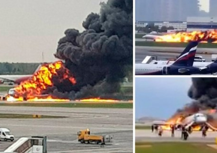 Най-малко 13 загинали след инцидента с пътнически самолет в Москва