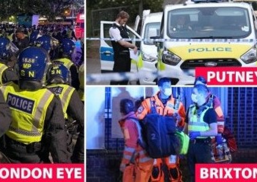 Вълна от насилие и безредици през уикенда в Лондон (СНИМКИ) 