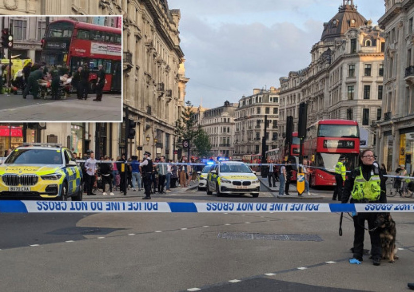 Oxford Circus: Намушкаха мъж в центъра на Лондон, жертвата е в критично състояние