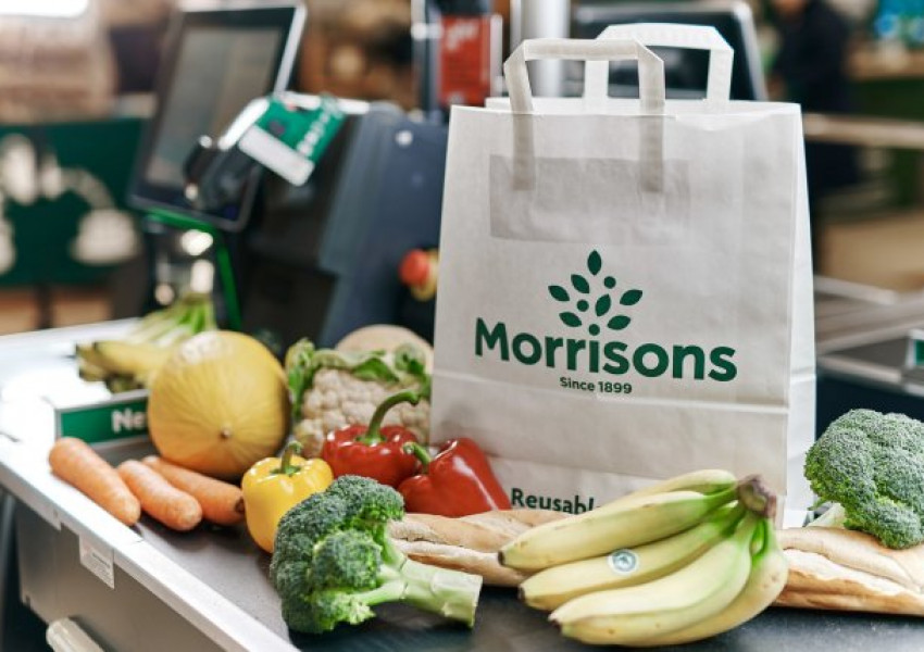 Morrisons смени найлоновите торбички с хартиени 