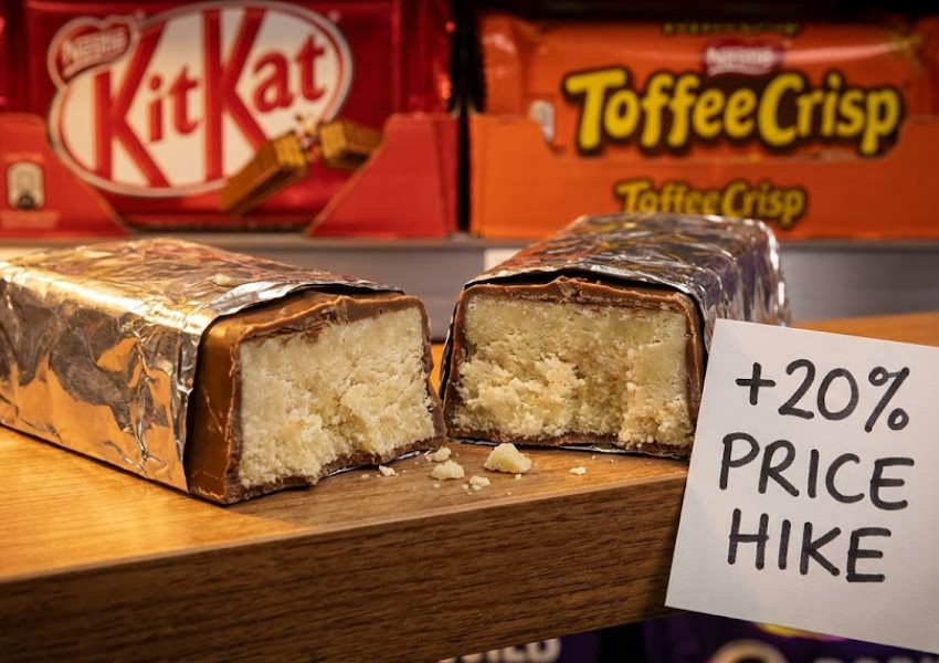 Край на истинския шоколад? Любими вафли вече са само с „имитация“, а цените за Коледа скачат с близо 20% Край на истинския шоколад? Любими вафли вече са само с „имитация“, а цените за Коледа скачат с близо 20%