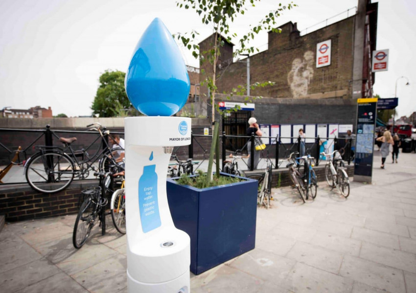 Безплатна питейна вода в центъра на Лондон