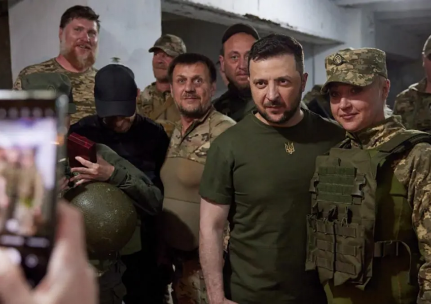 Зеленски обеща да освободи южна Украйна от руските войски и да си я върне обратно