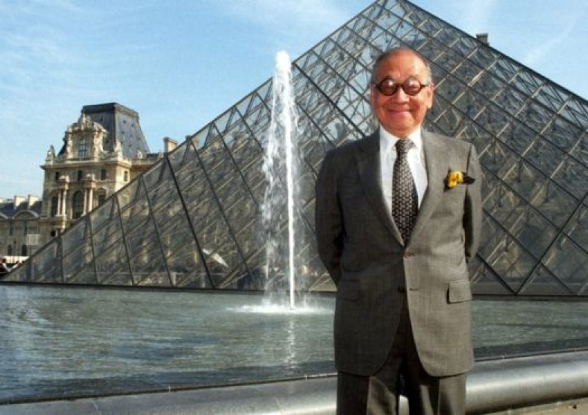 На 102 години: Почина архитектът на стъклената пирамида на Лувъра  
