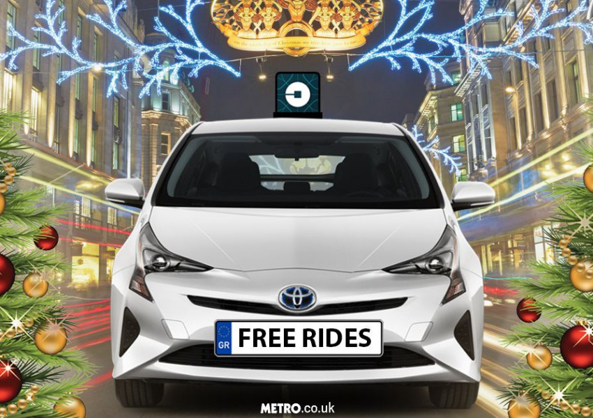 Как да се уредим с безплатно такси за Нова година в Лондон