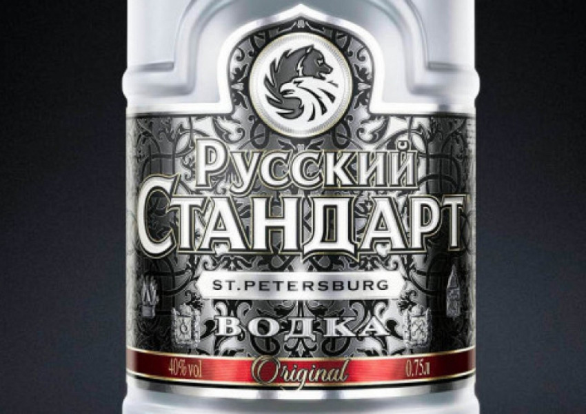 Край с водката "Руский Стандард"