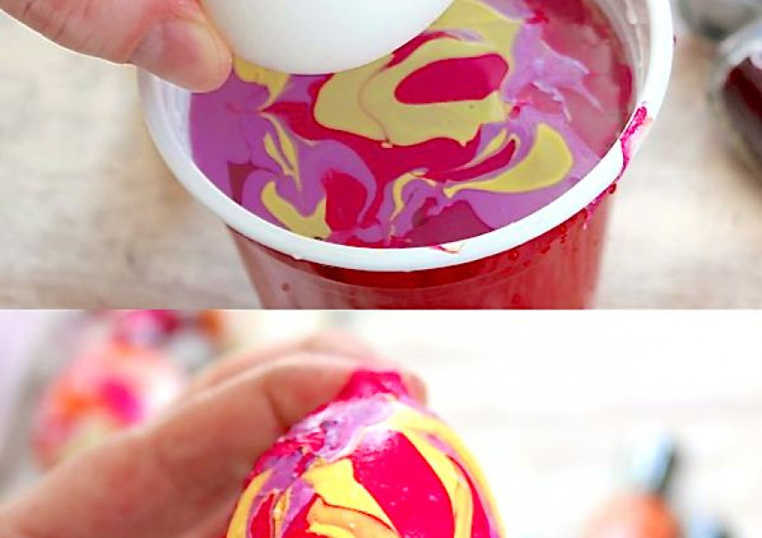 4 интересни и оригинални техники за боядисване на яйца  