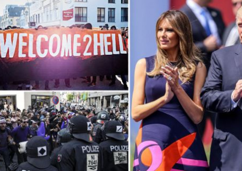 Попречиха на Мелания Тръмп да се срещне с другите първи дами в Хамбург