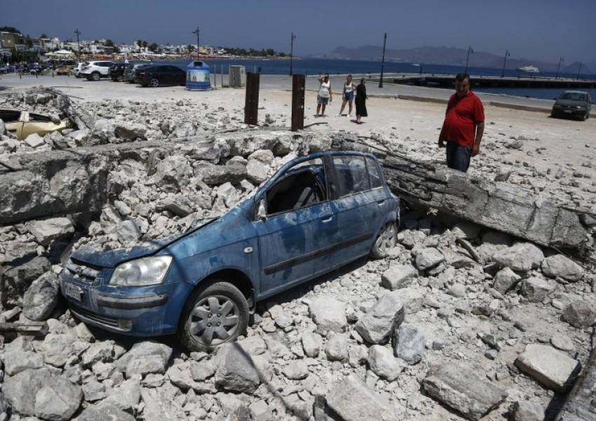 Нови трусове на гръцки остров