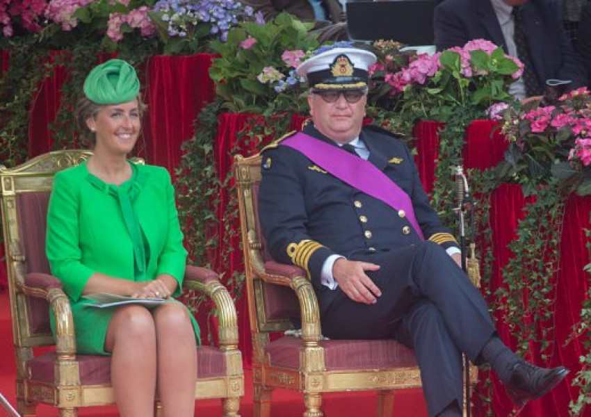 Глобиха белгийския принц за нарушение на протокола