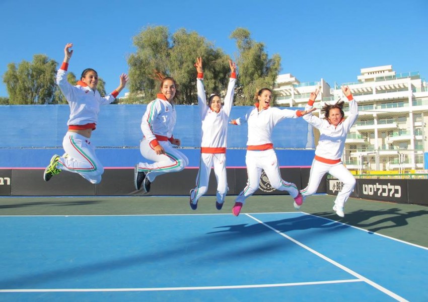  Тенисистките бият Латвия в Израел