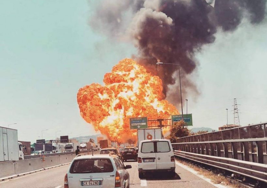 Силен взрив разтърси летище в Италия