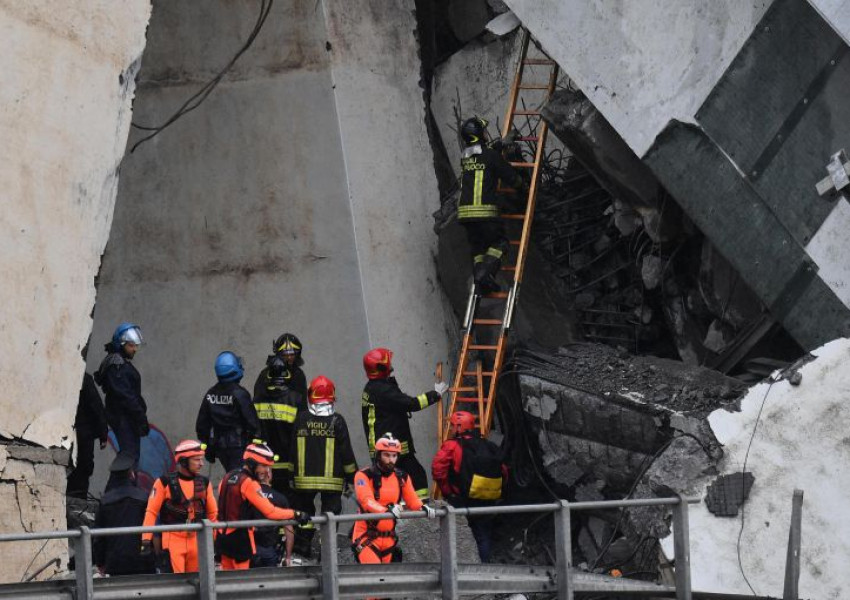 Българин на косъм от смъртта при ада в Генуа (ВИДЕО)