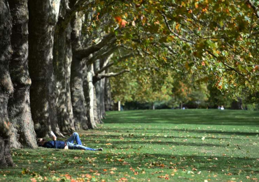 На север - студ, в Лондон топло и ясно!