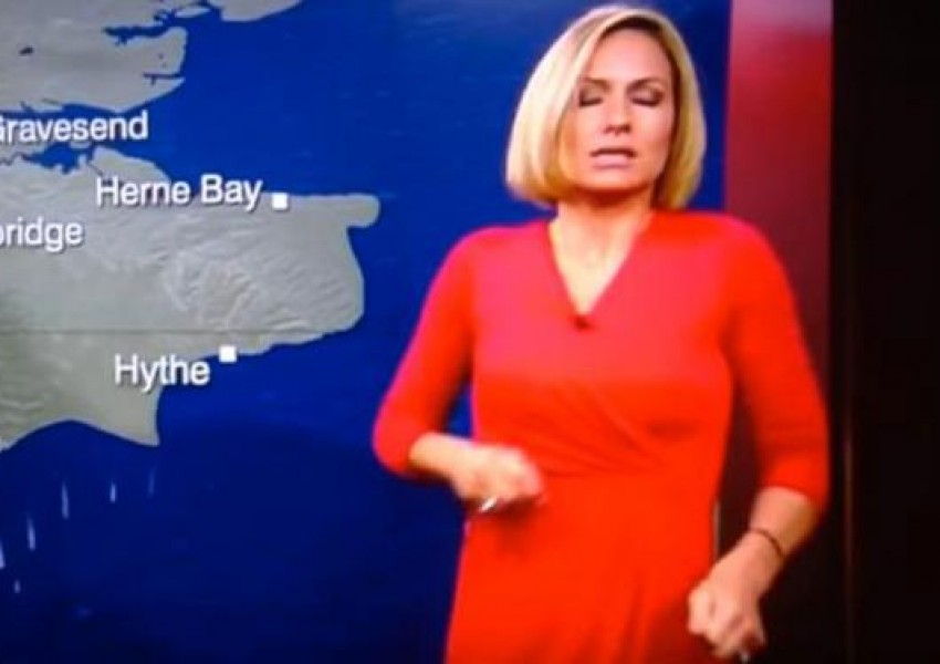 Синоптичка на BBC припадна в ефир (ВИДЕО)