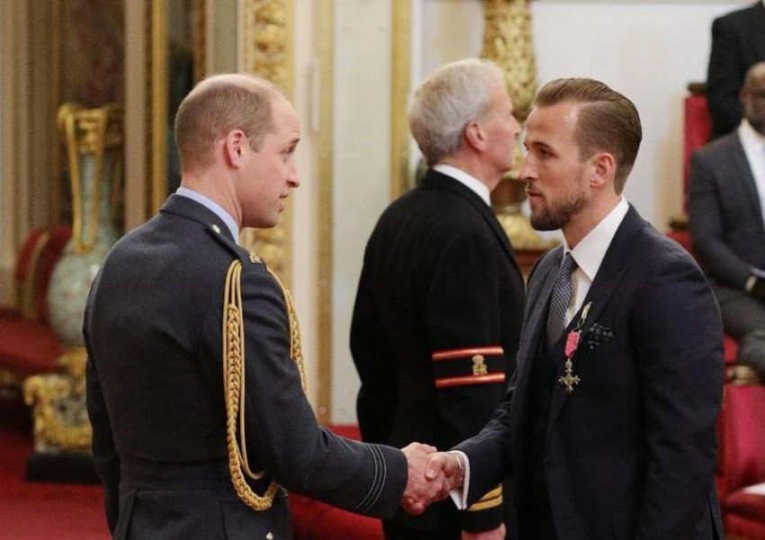 Хари Кейн получи орден на Британската империя (СНИМКИ)