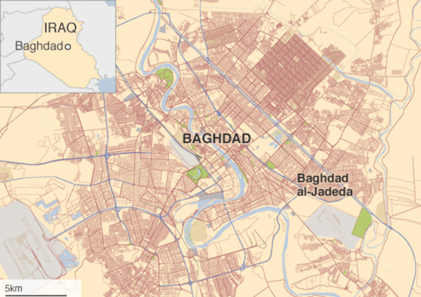 20 въоръжени мъже атакуваха мол в Багдад, 17 души са убити
