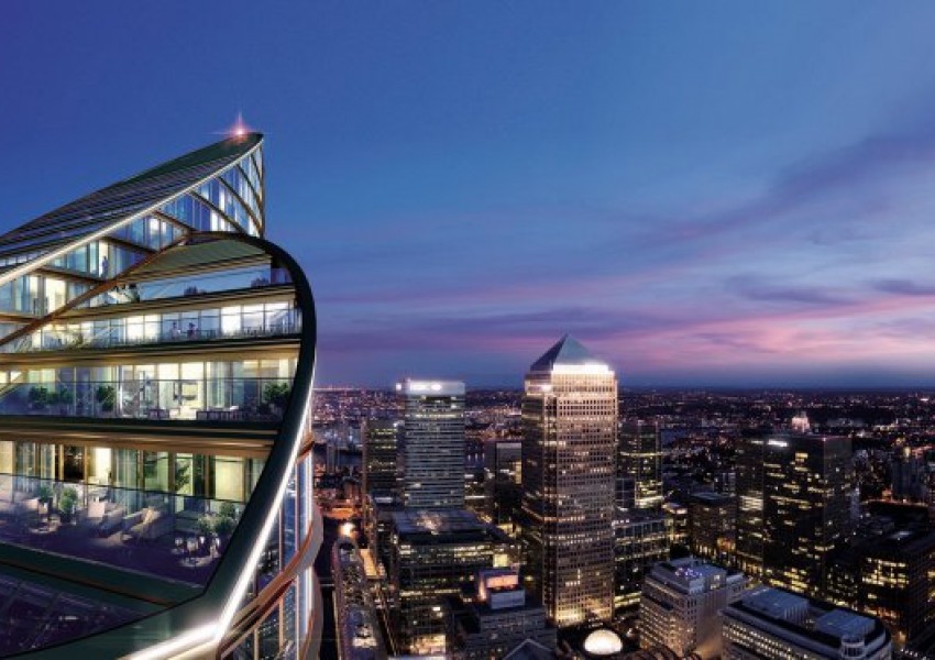 В Лондон издигат най-високата жилищна сграда в Западна Европа (СНИМКИ)