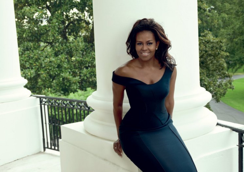Мишел Обама изглежда великолепно на корицата на "Вог" (СНИМКИ)