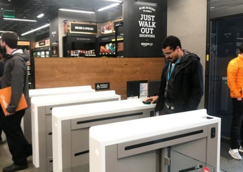 Amazon oтвори първия супермаркет на самообслужване