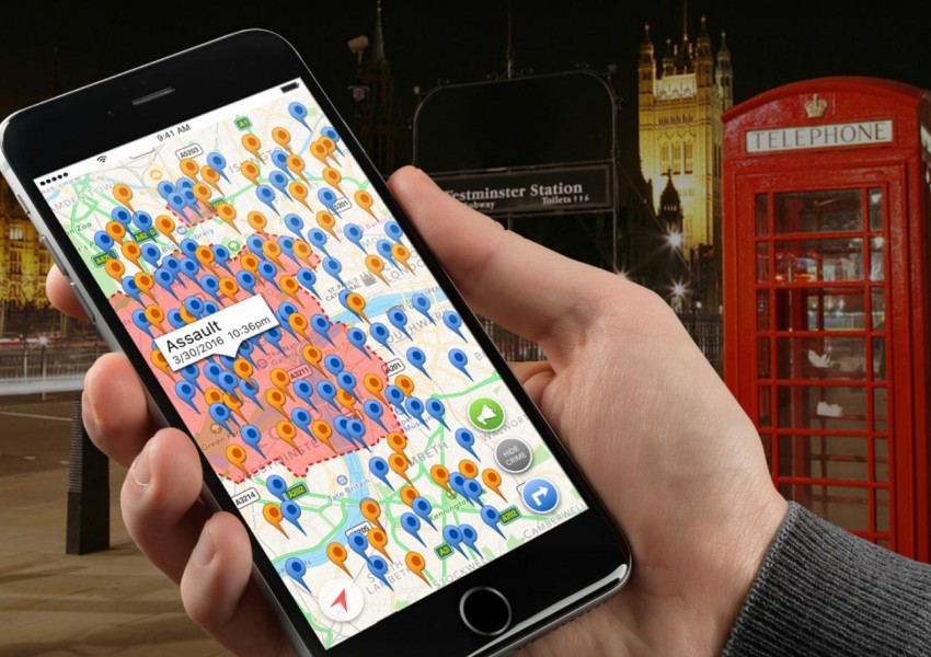 Безплатно мобилно приложение показва опасните улици в Лондон