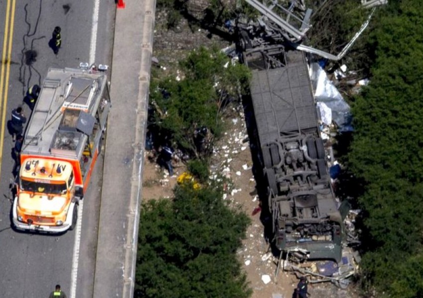 43 гранични полицаи загинаха при катастрофа в Аржентина