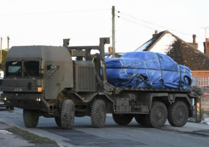 Иззеха автомобила на Юлия Скрипал