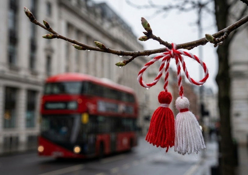 Честита Баба Марта! Българите в Лондон и по света посрещат пролетта с мартеници